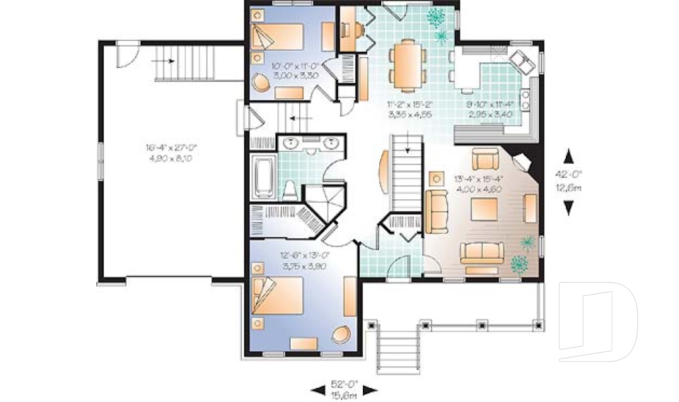 Rez-de-chaussée -  - Marquis 2