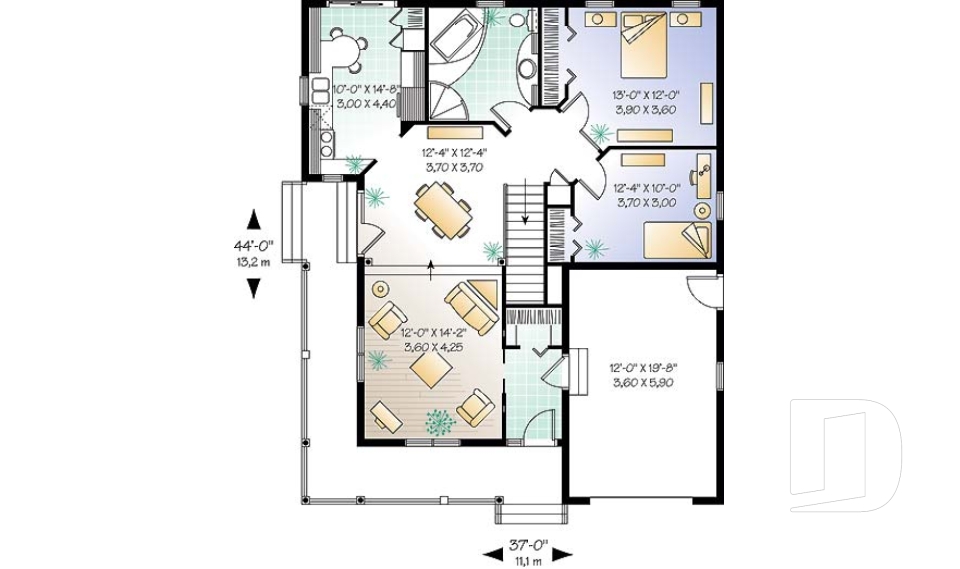 Rez-de-chaussée -  - Charlonnais