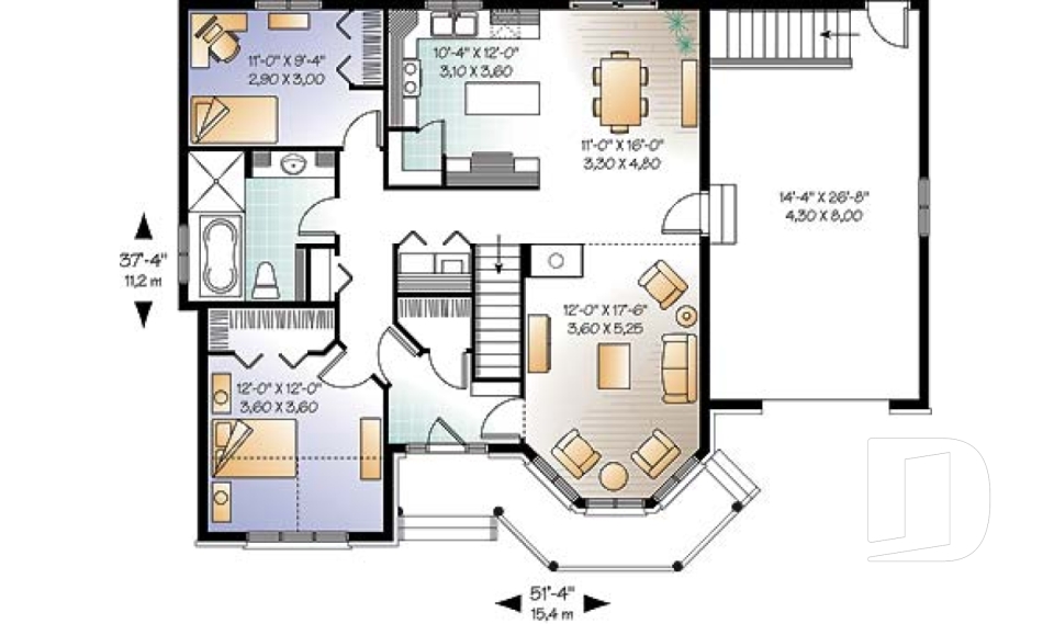 Rez-de-chaussée -  - La Coloniale 2