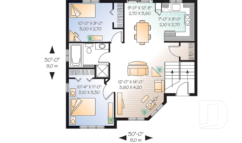 Rez-de-chaussée -  - Roussillon