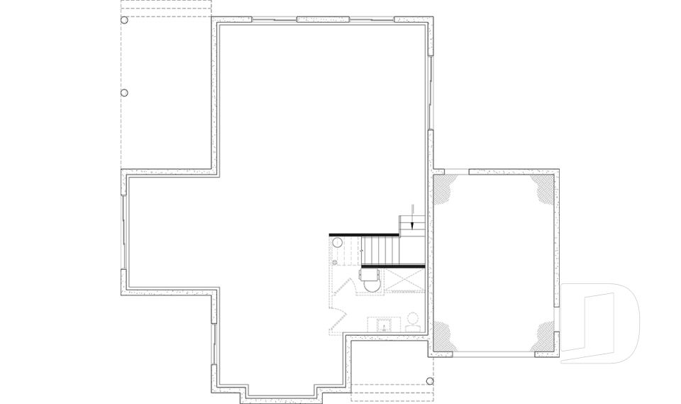 Sous-sol aménageable -  - Somerset