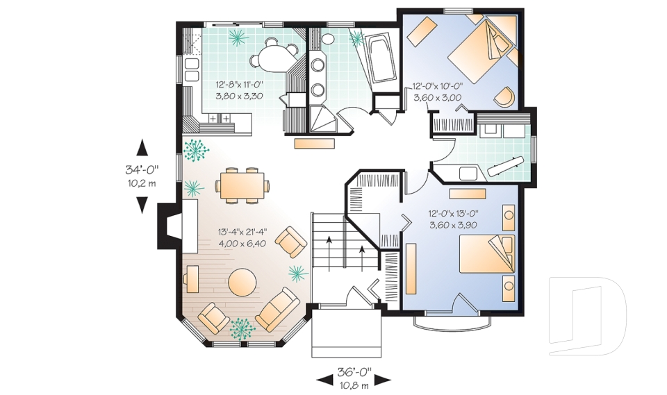 Rez-de-chaussée -  - Rosehill