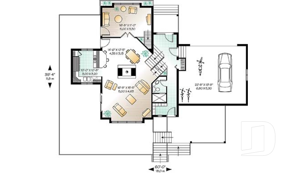 Rez-de-chaussée -  - Louisiana