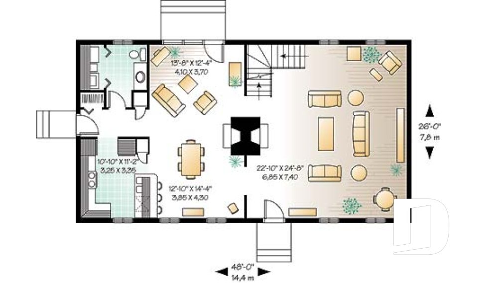 Rez-de-chaussée -  - Philibert