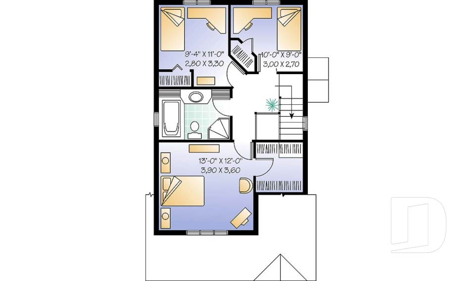 Étage -  - Roseline