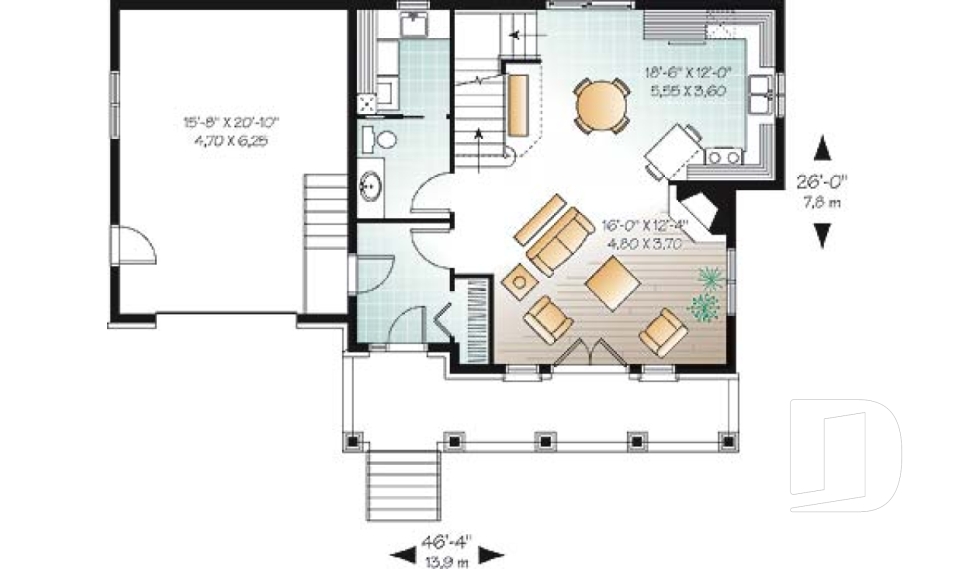 Rez-de-chaussée -  - Napoléon 2