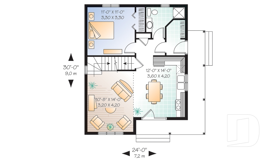 Rez-de-chaussée -  - Gaillon 