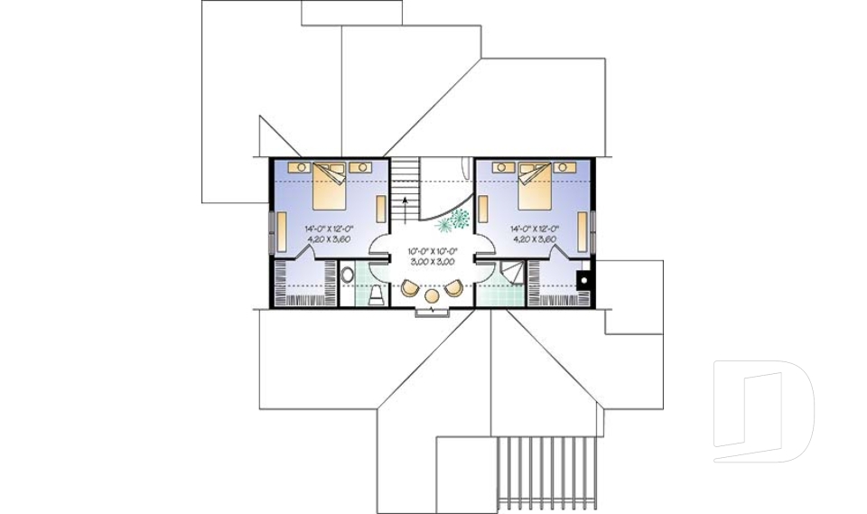 Étage -  - Monticello