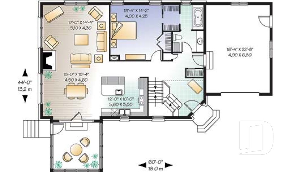 Rez-de-chaussée -  - Danville