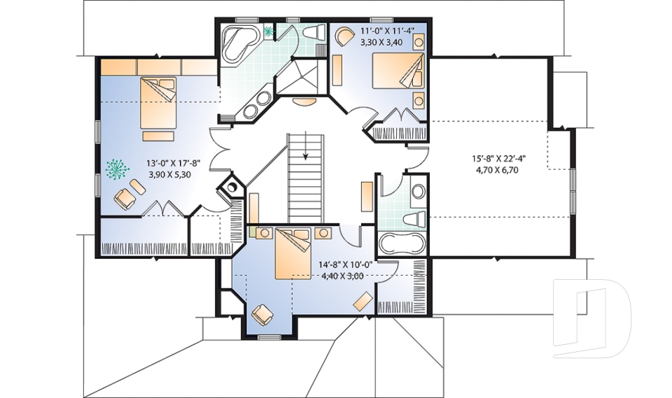 Étage -  - La Canadienne