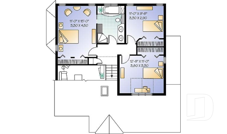 Étage -  - Maronnier