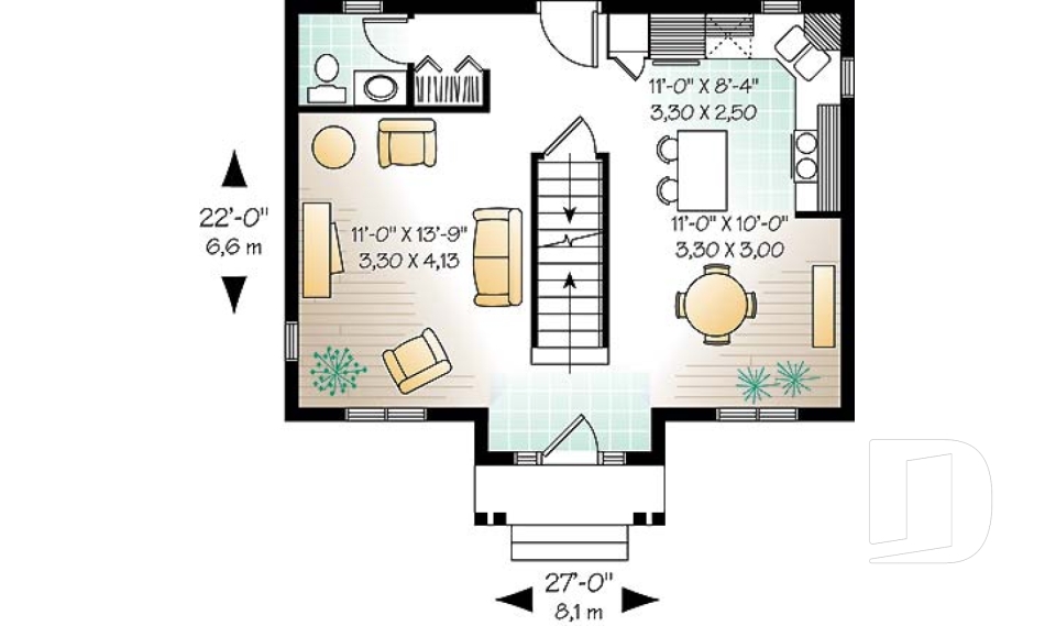 Rez-de-chaussée -  - Duranel 3