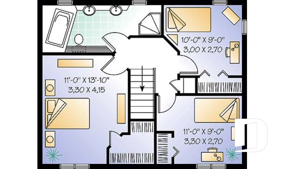 Étage -  - Duranel 2