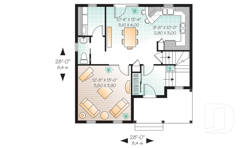 Rez-de-chaussée -  - Acrivie 2