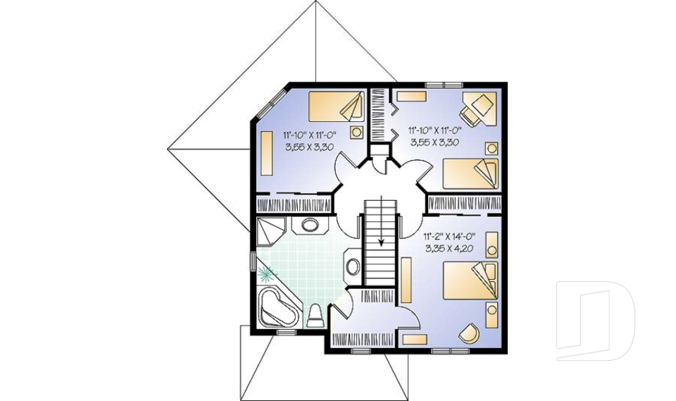 Étage -  - Elizabeth