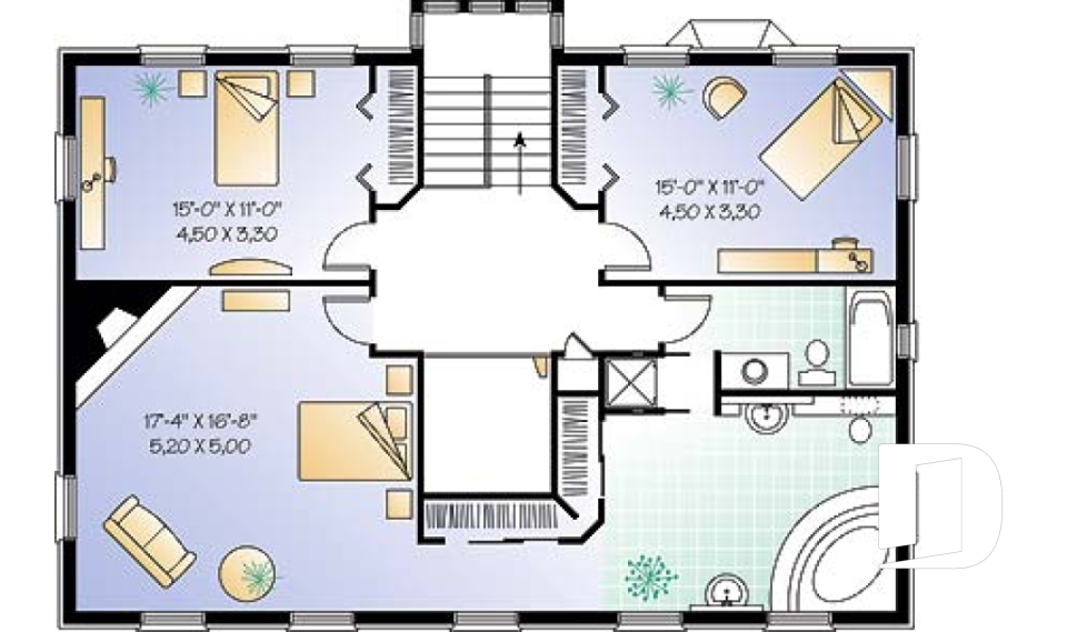 Étage -  - Cerfeuille