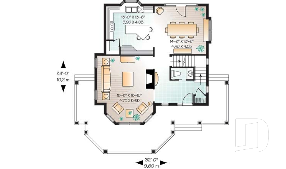 Rez-de-chaussée -  - Maybloom