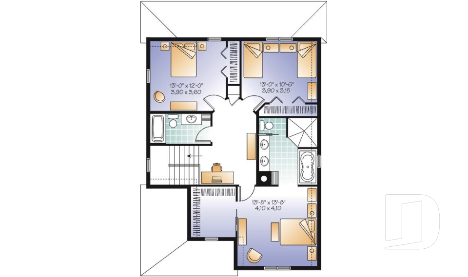 Étage -  - Flaubert 2