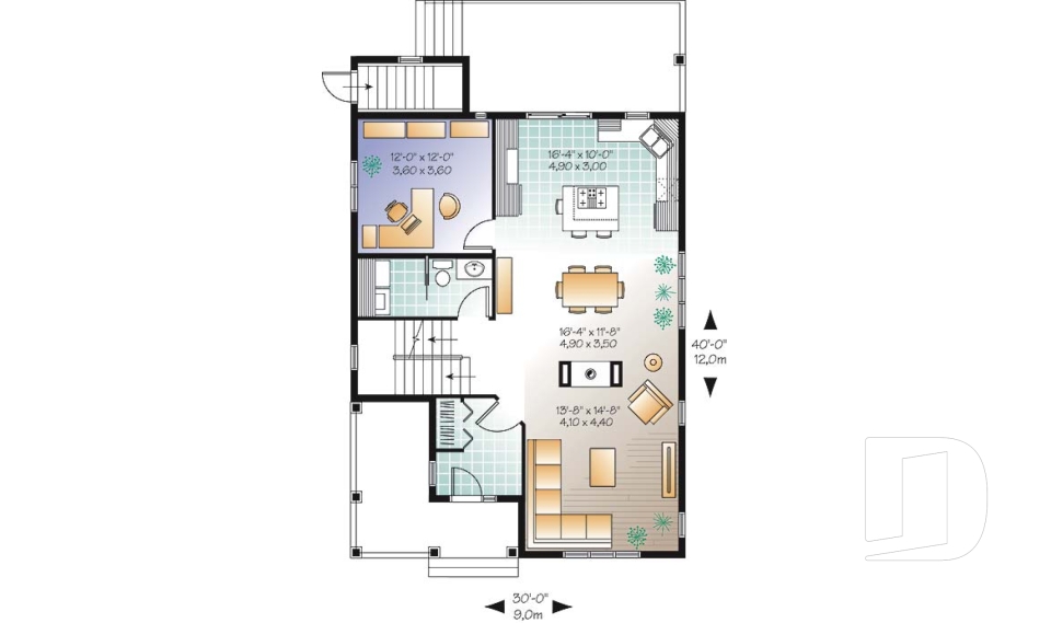 Rez-de-chaussée -  - Flaubert 2