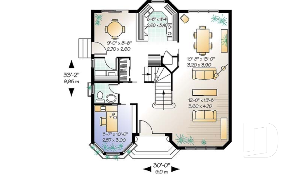 Rez-de-chaussée -  - Célestin 2