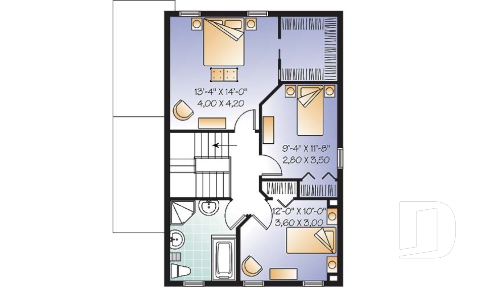 Étage -  - Charlevoix