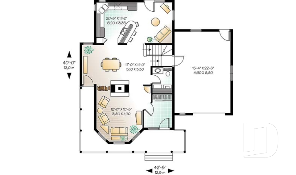 Rez-de-chaussée -  - Mathilde 