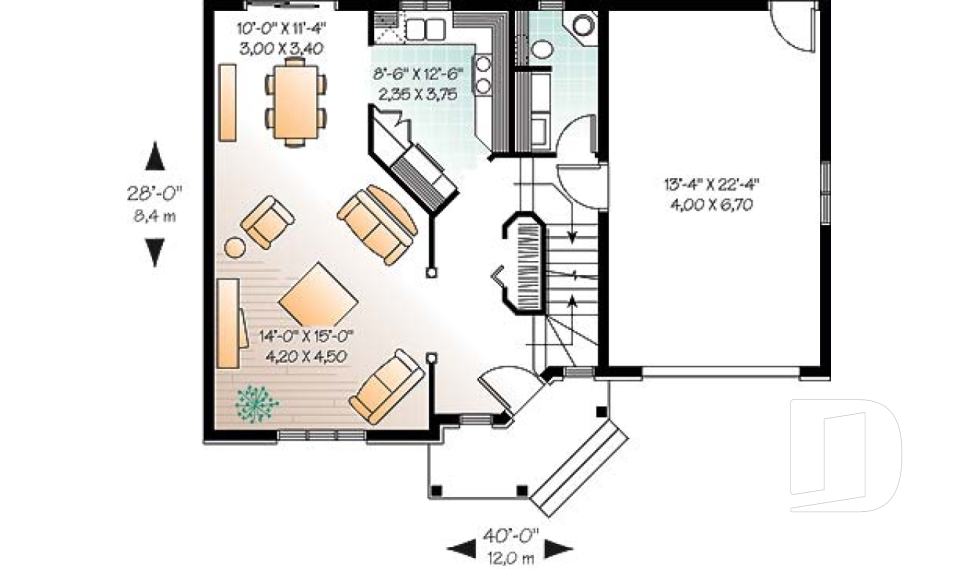 Rez-de-chaussée -  - Cupola