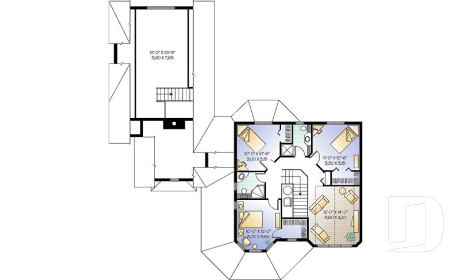 Étage -  - Portico 4