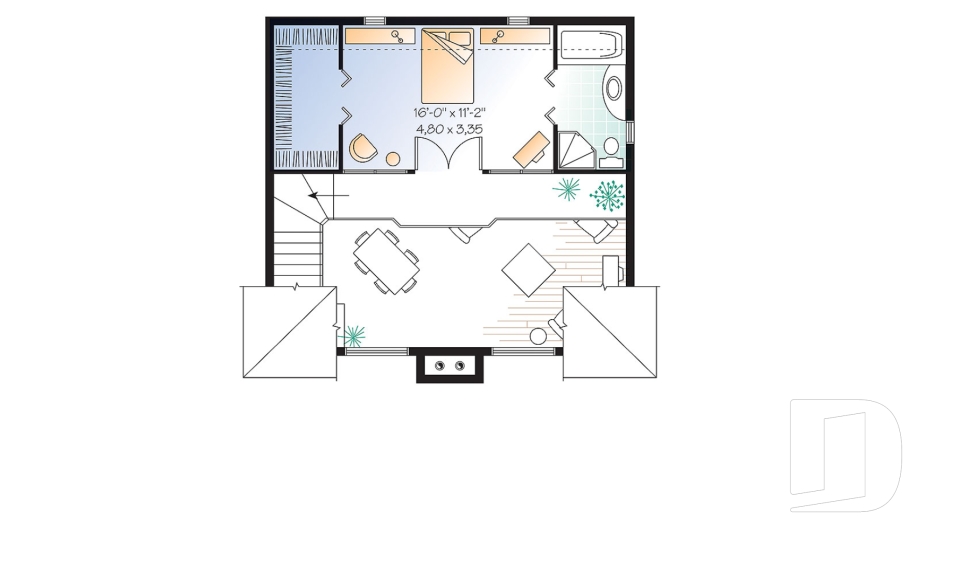 Étage -  - Larchmont 2