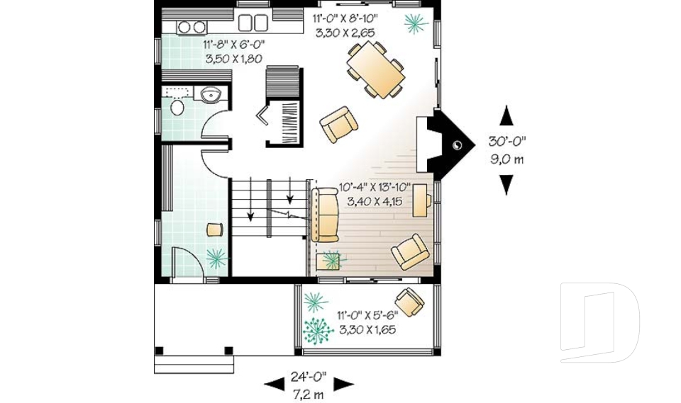 Rez-de-chaussée -  - Gaudry