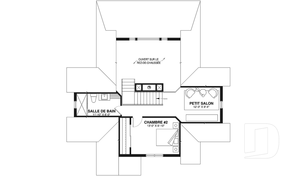 Étage -  - Longchamp 2