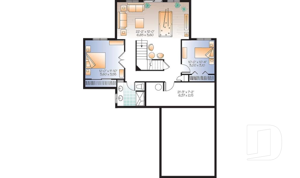 Sous-sol -  - Longchamp 5
