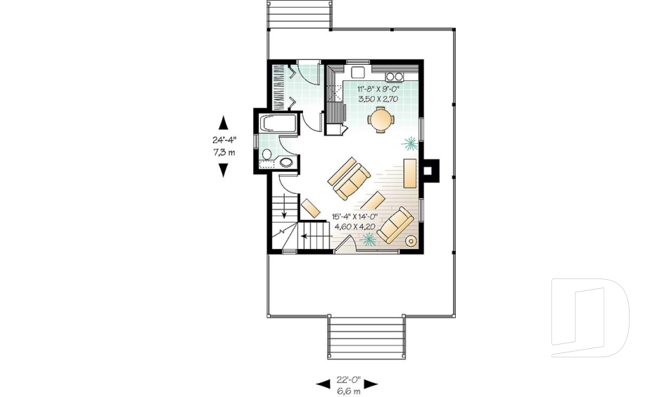 Rez-de-chaussée -  - Palmyre 2