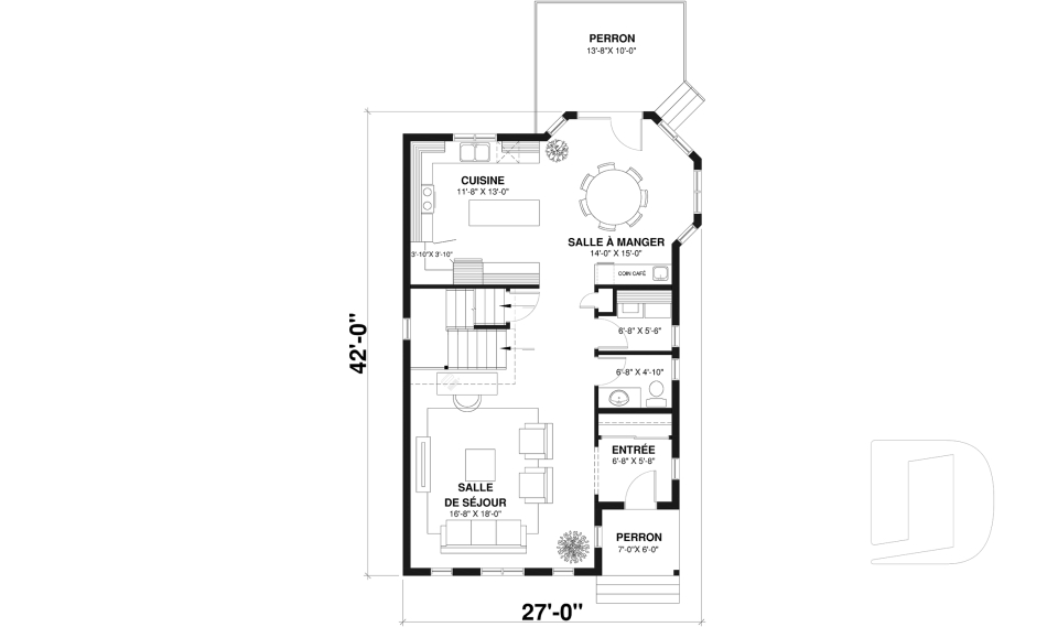 Rez-de-chaussée -  - Meunier