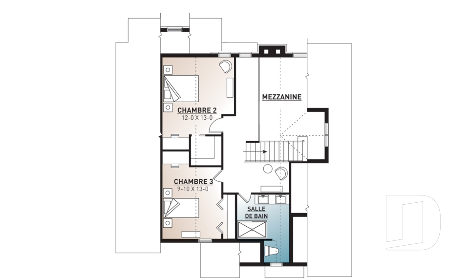 Étage -  - Charlemagne 5