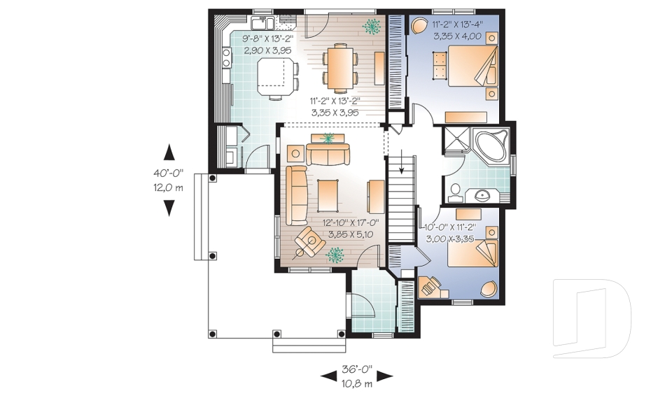 Rez-de-chaussée -  - La Vallée