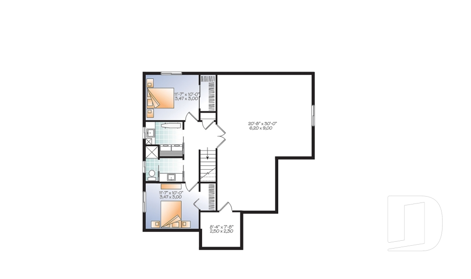 Sous-sol -  - La Vallée 5