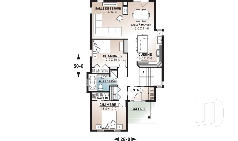 Rez-de-chaussée -  - Hale