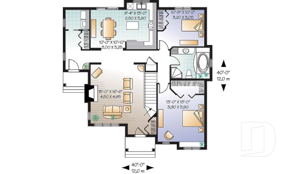 Rez-de-chaussée -  - Stuart