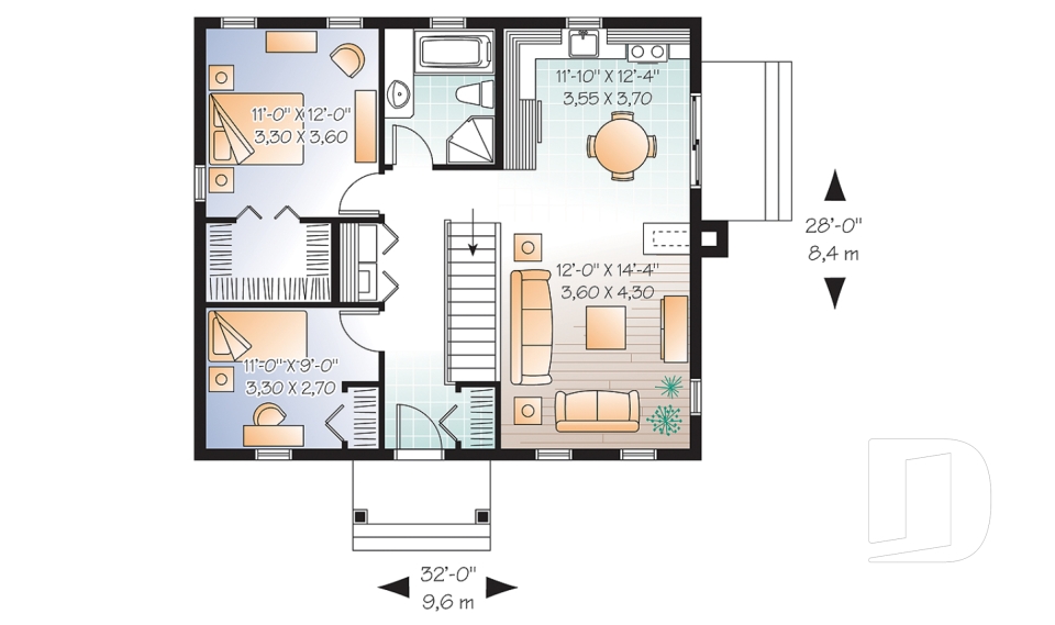 Rez-de-chaussée -  - Sapinvert
