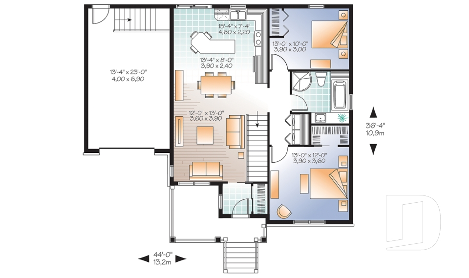 Rez-de-chaussée -  - Lysées 2