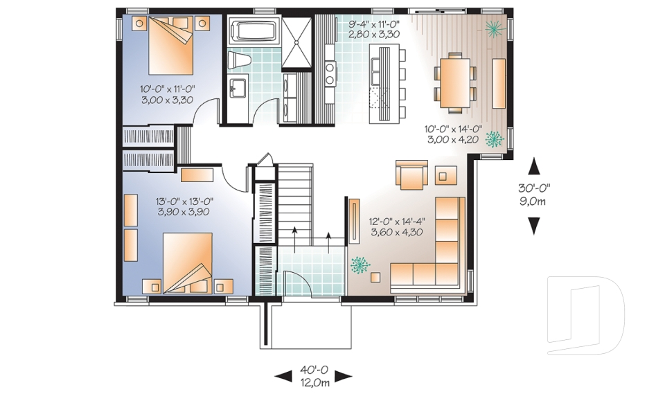 Rez-de-chaussée -  - Lotus