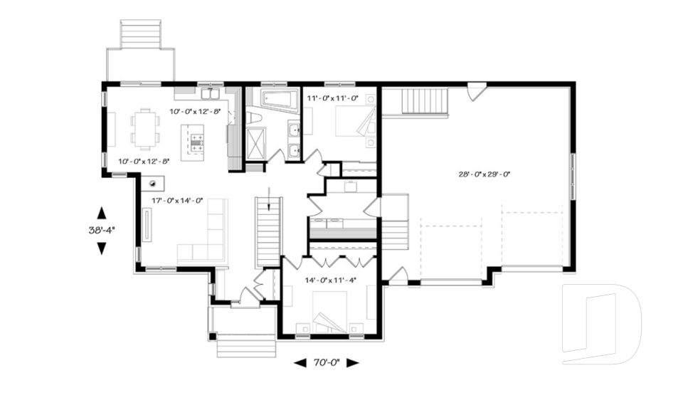 Rez-de-chaussée -  - Alice 3