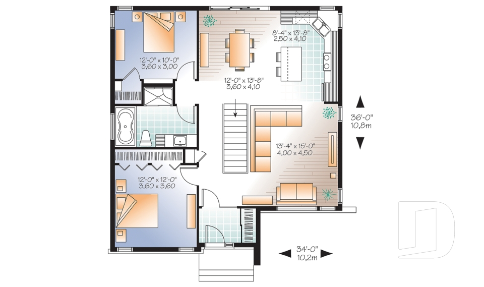 Rez-de-chaussée -  - Camelia