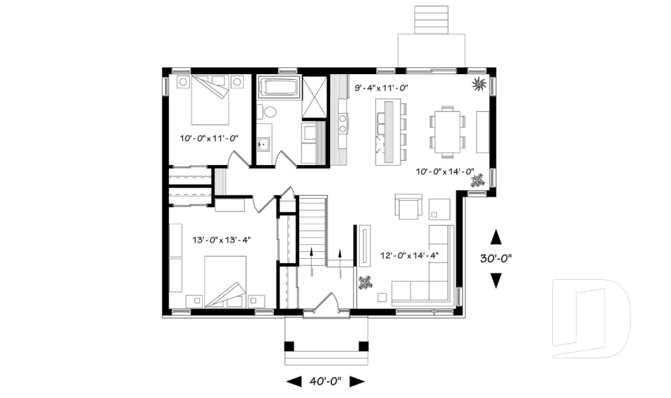 Rez-de-chaussée -  - Ripley