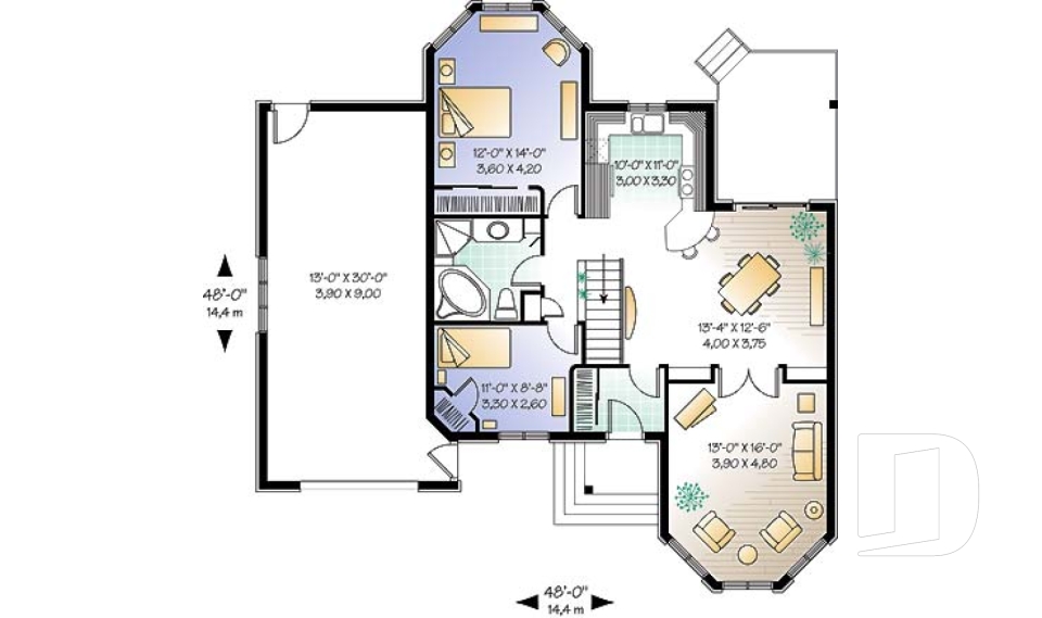 Rez-de-chaussée -  - Tournemire