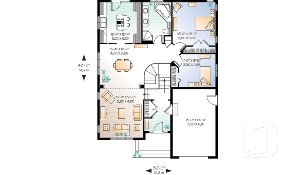 Rez-de-chaussée -  - Stacy