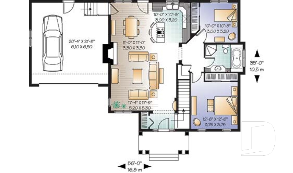 Rez-de-chaussée -  - Levis