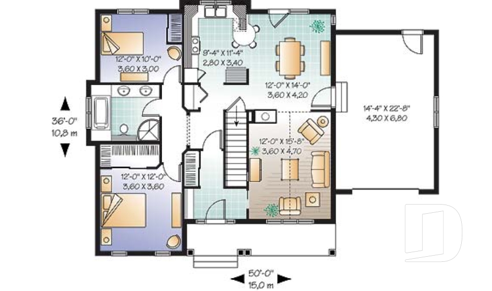 Rez-de-chaussée -  - Mary