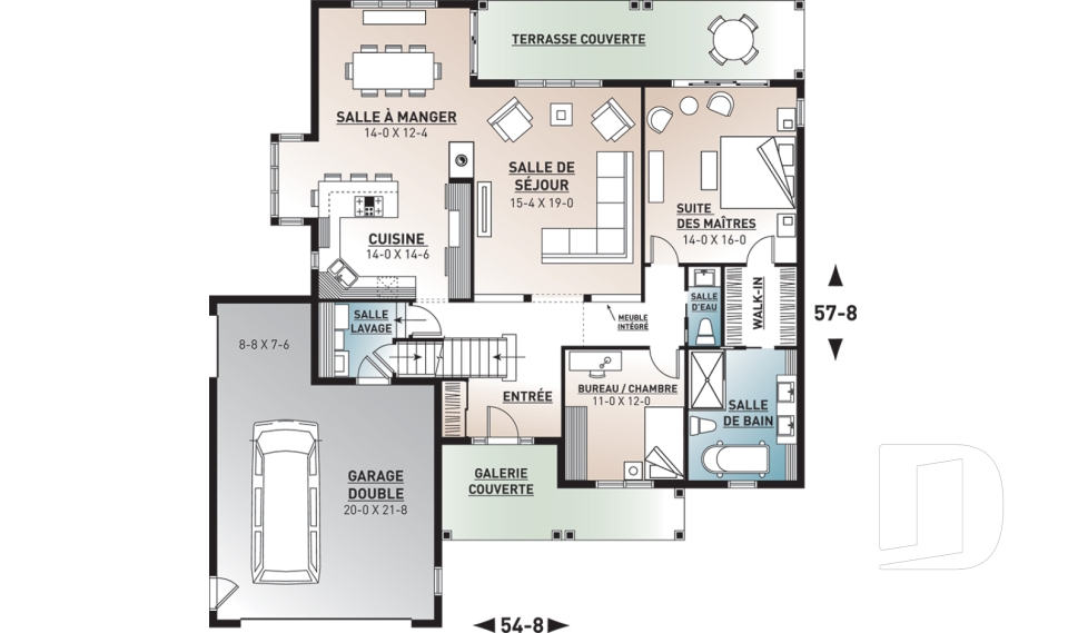 Rez-de-chaussée -  - Maisonneuve 2